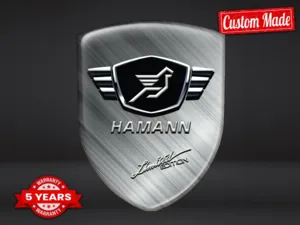 Hamann Emblema Auto Máximo Duradero Estilo Pro Rendimiento